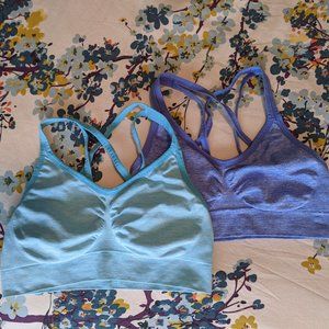 AKAMC | Bundle of 2 Cross Back Sports Bras Sz M